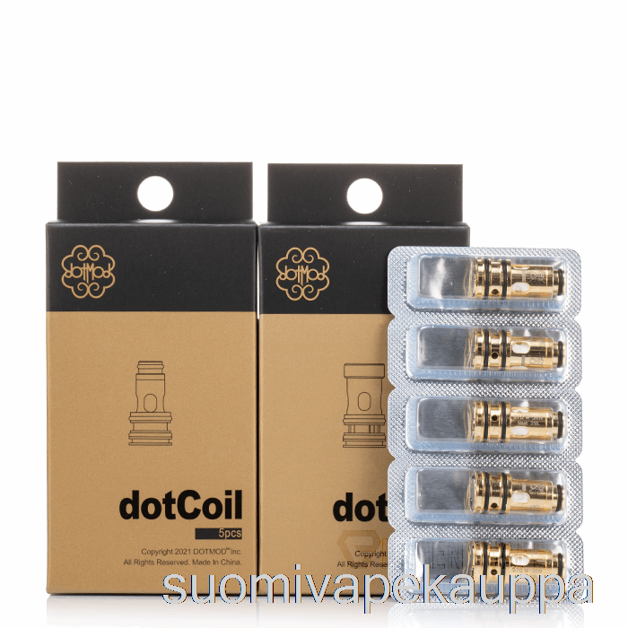 Vape Box Dotmod Dotcoils 0.9ohm Dotaio V2 Kelat (tasainen Pohja)